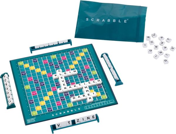 ⁦Scrabble Voyage, Jeu de Société et de Lettres, version allemande, CJT13⁩ - الصورة ⁦3⁩