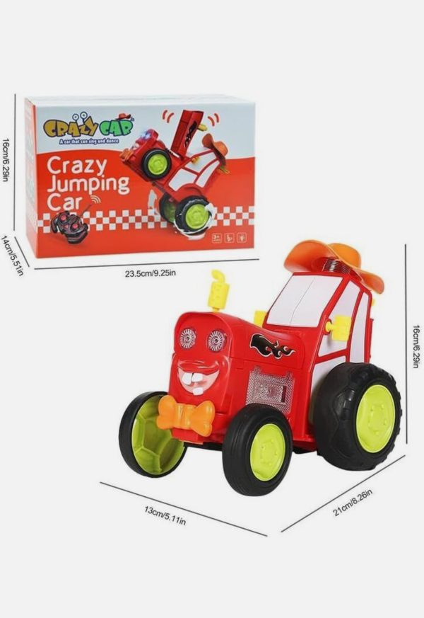 Crazy Jumping Car, télécommande rotative 360° sans fil voiture danse cascadeuse – Image 5