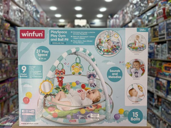 Winfun tapis d’éveil pour bébé