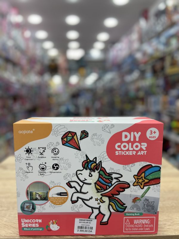 DIY COLOR STIKER ART