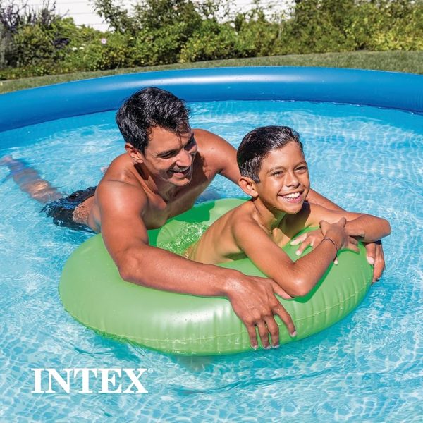 Intex 28120  piscine 305cm*76cm Easy Set Swimming Pool, Blue – Image 2