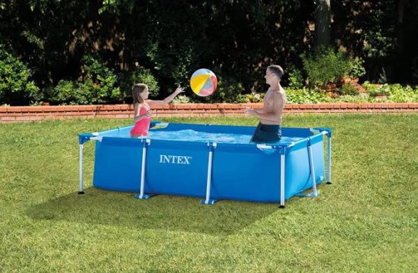 Piscine Metal Frame Junior rectangulaire 220 x 150 x 60 cm -Intex – Image 3